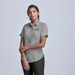 Ladies Short Sleeve Nottingham Shirt