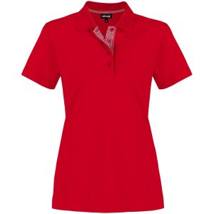 Ladies New York Golf Shirt - Red