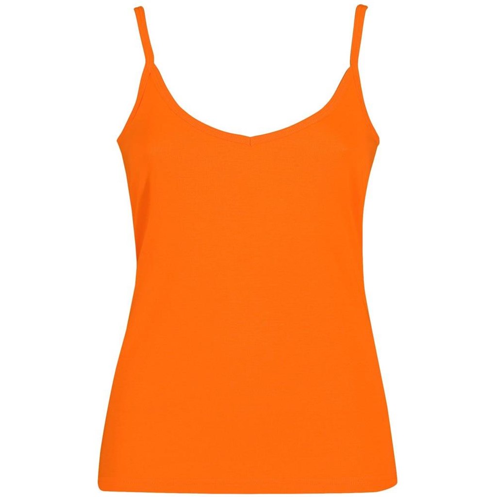 Ladies Lanai Spaghetti Top - Orange