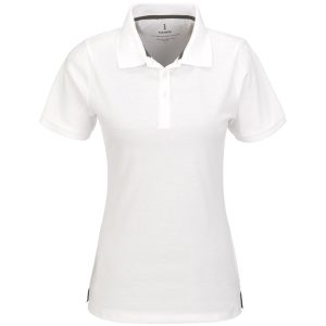 Ladies Calgary Golf Shirt - White