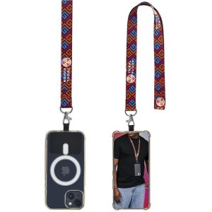 Altitude Firenze Double-Sided Sublimated Satin Phone Lanyard