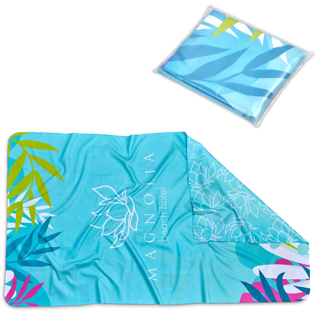 Hoppla Hula Beach Towel - Double-Sided Branding